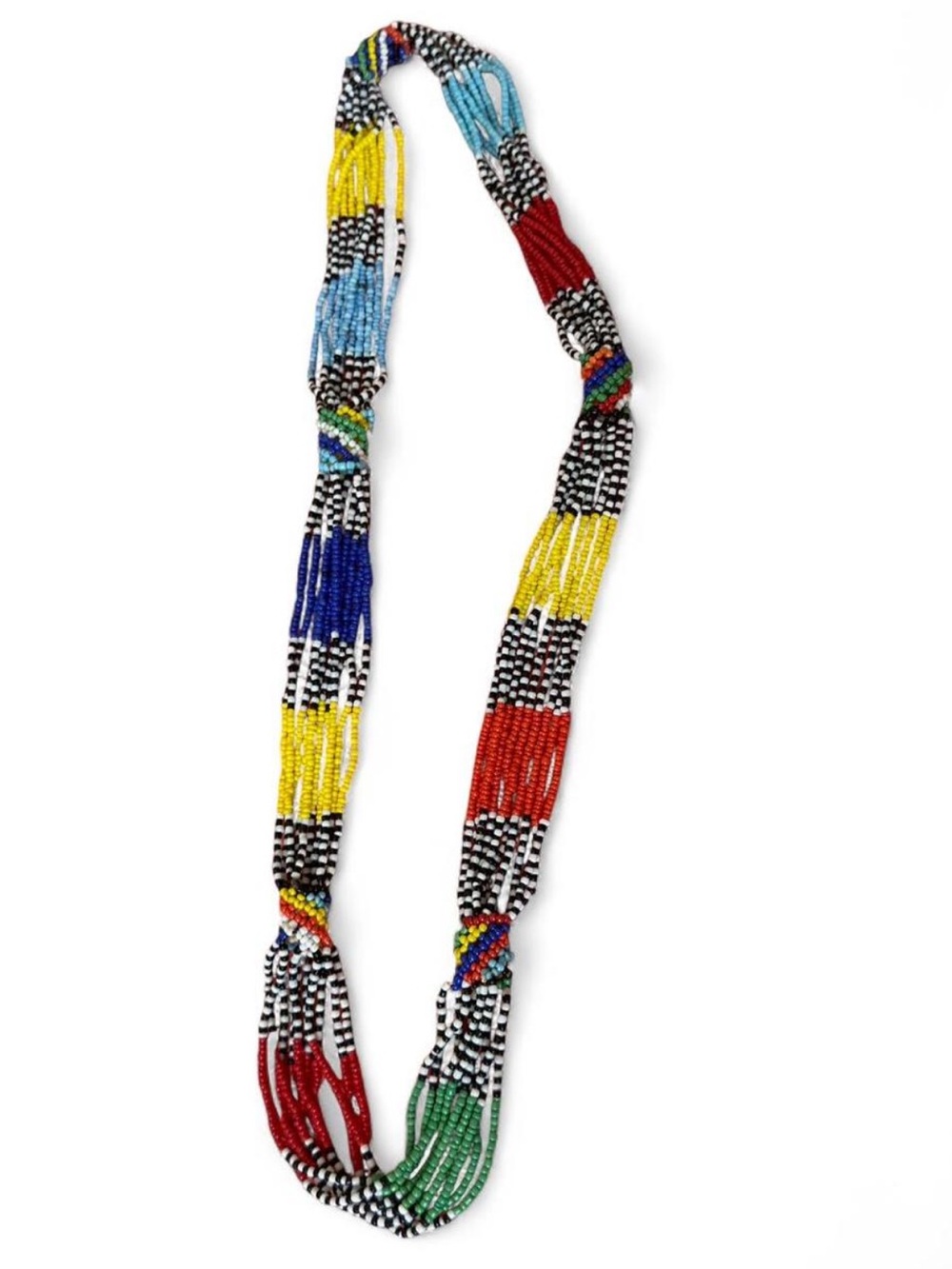 Traditional African Zulu beaded necklace
